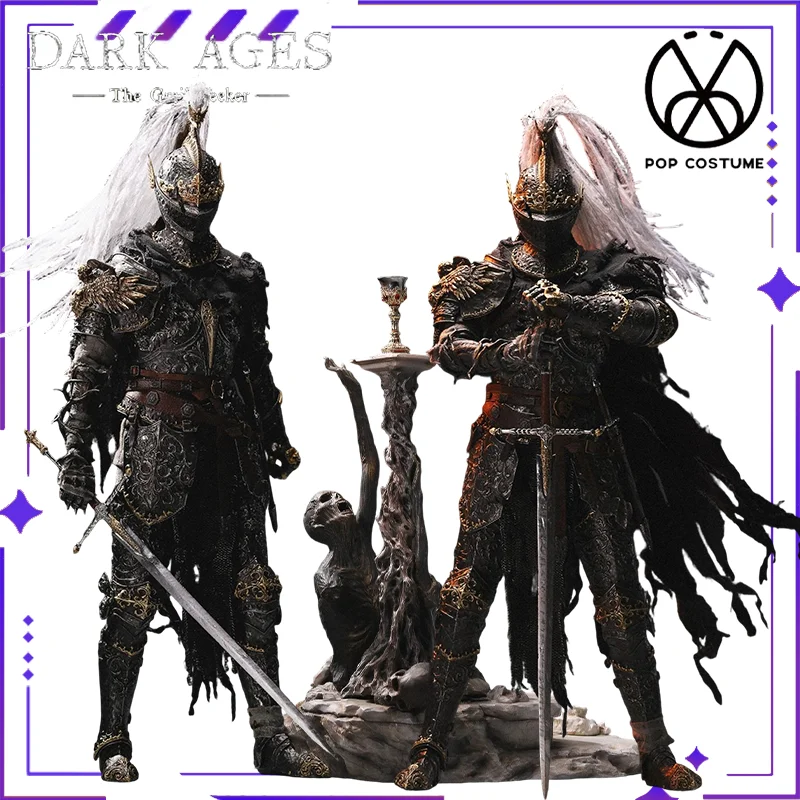 POPCOSTUME Originale 1/6 Età Scure - Sacra Graal Maledizione Galahad Mobile Rame Puro Armatura Fatta A Mano In Edizione Limitata Modello Toygift