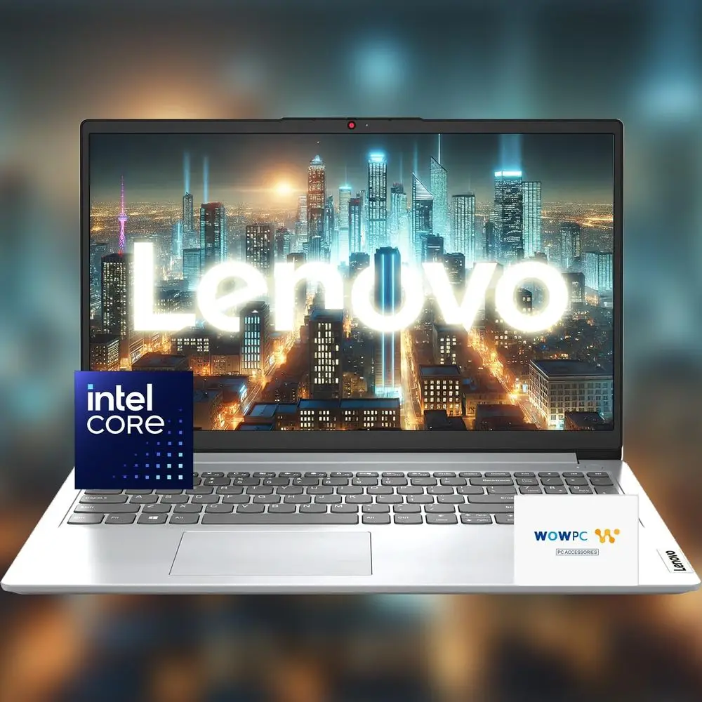 Premium Laptop with Intel Core, 1 Year Office 365, 20GB RAM, 1.1TB Storage, Wi-Fi 6, Windows 11, and WOWPC Bundle