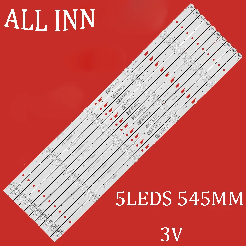 

LED Backlight Strips CRH- AT55D18003030100585IREV1.1 For Ple-55s08uhd Ple55s08uhd