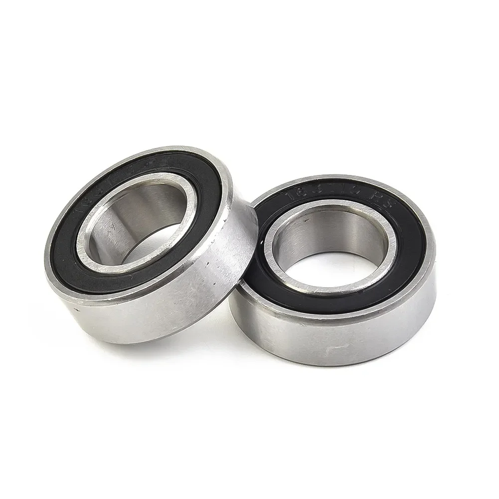 Bottom Bracket Bearing Bicycle Bike Durable Accessories Bike Bicycle Black+Silver For Giant Hub Replacement 2pcs