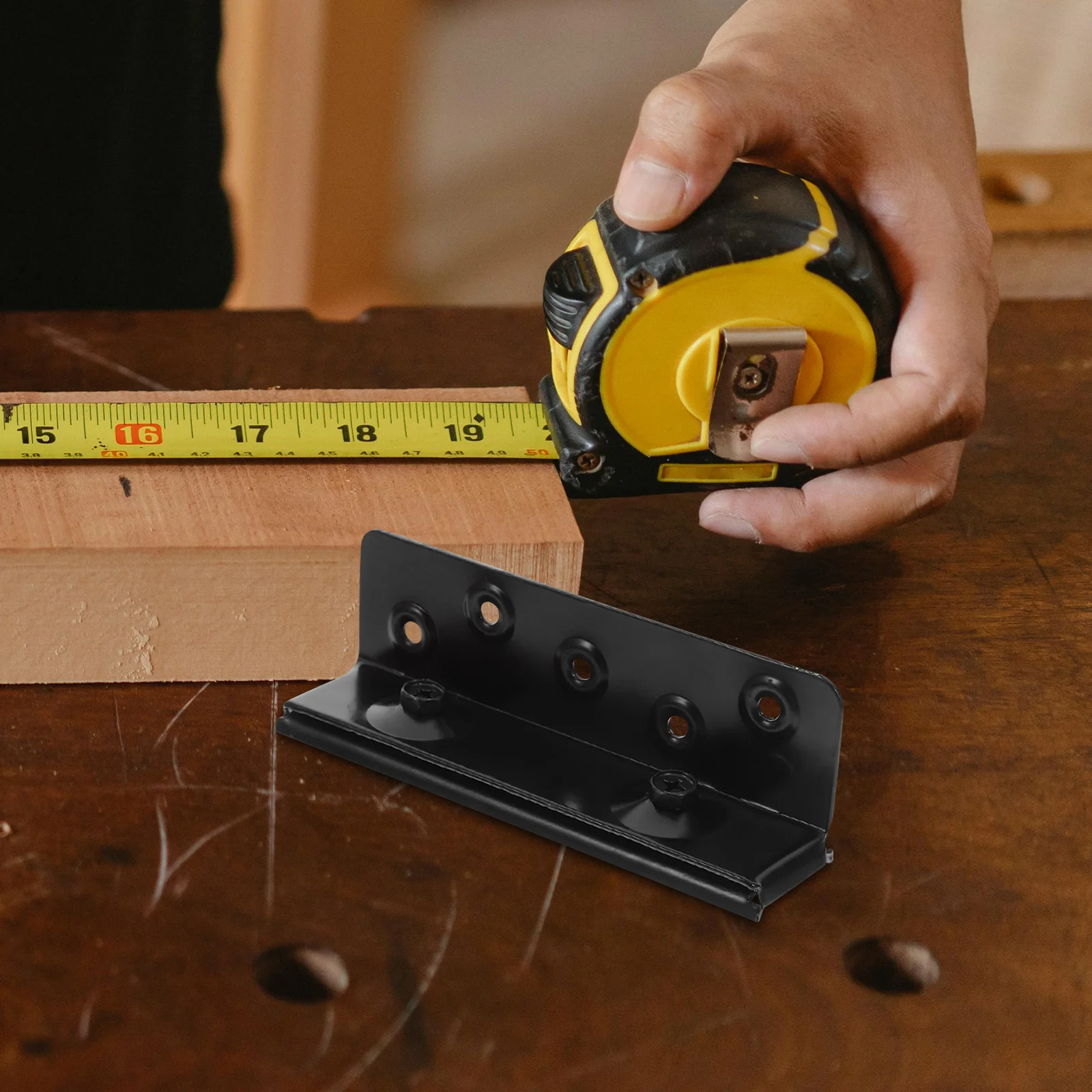 

1Set Bed Hinges Sturdy Steel Bed Frame Connectors Heavy Duty Bracket Set for Headboard Footboard Fixing Wood Metal Frame