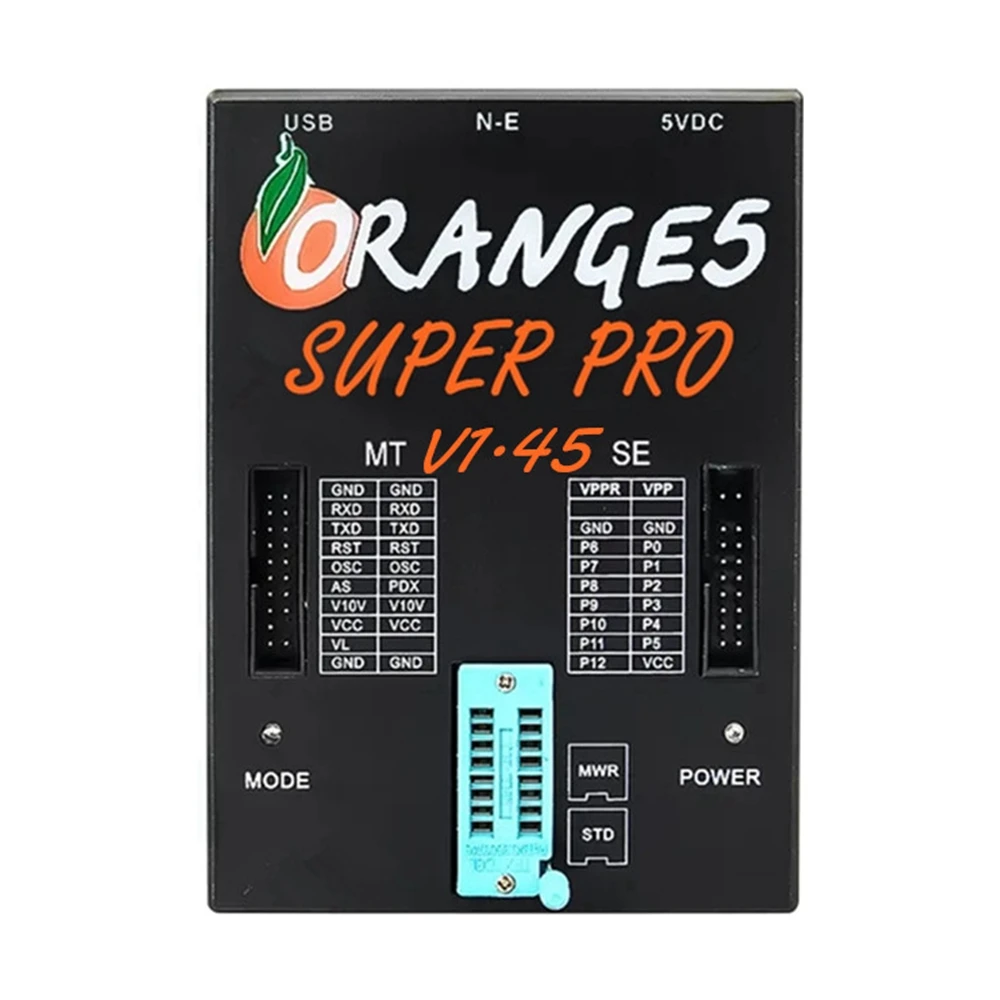أحدث V1.45 Orange5 مع محولات كاملة أداة مبرمج وحدة التحكم الإلكترونية برتقالي 5 V1.38 V1.42 SN:5C38 أجهزة جهاز البرمجة + محسن