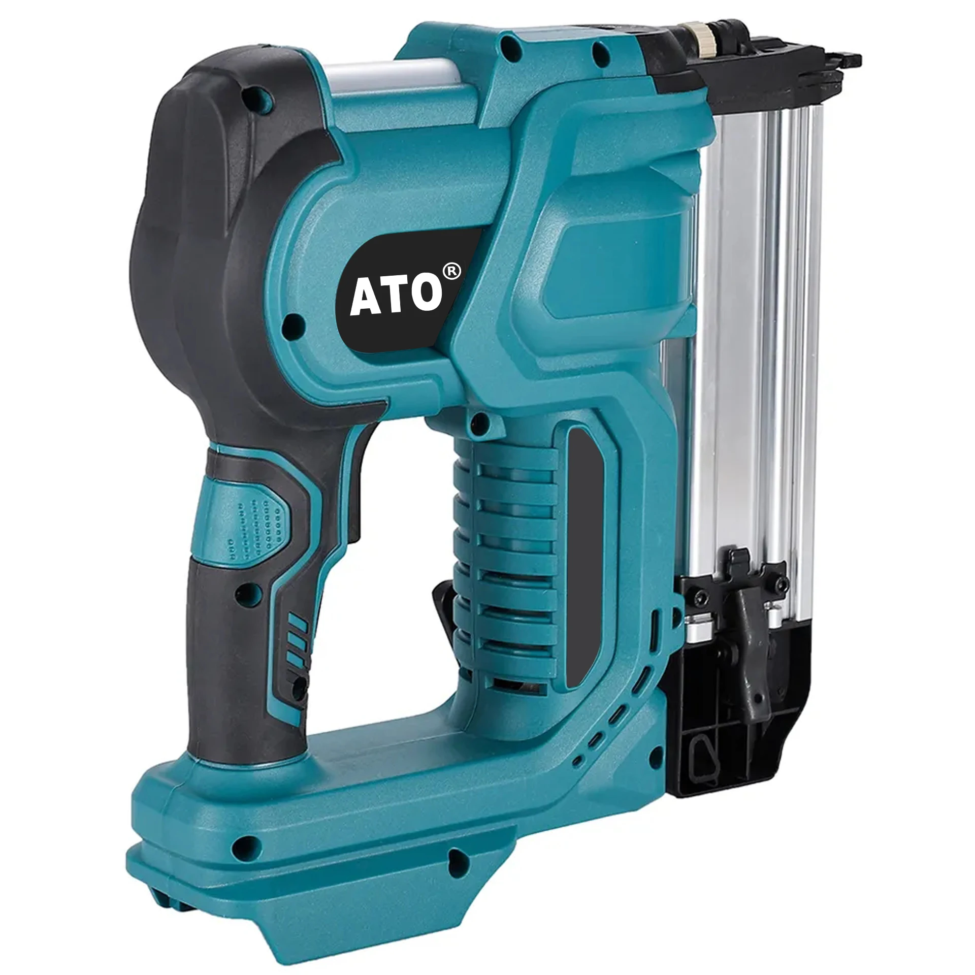 ATO Brushless Cordless Electric Nail Gun Furniture Gun Woodworking Electric Nail Gun Compatible with 18V Makita Battery