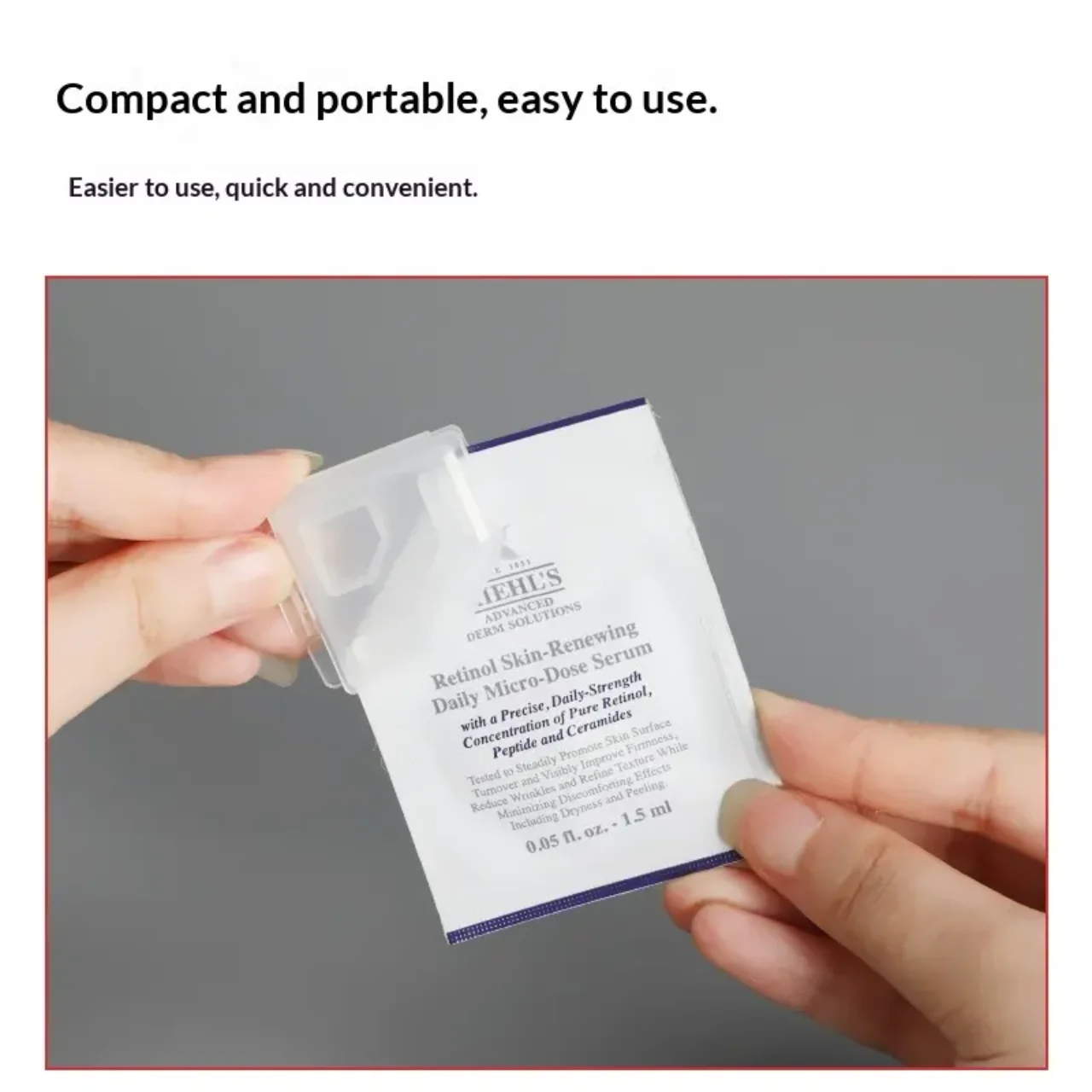 6pcs Cosmetic Sample Sealing Clips Portable Sealing Clips for Personal Care Products Sample and Cosmetic Packaging Leak-Proof