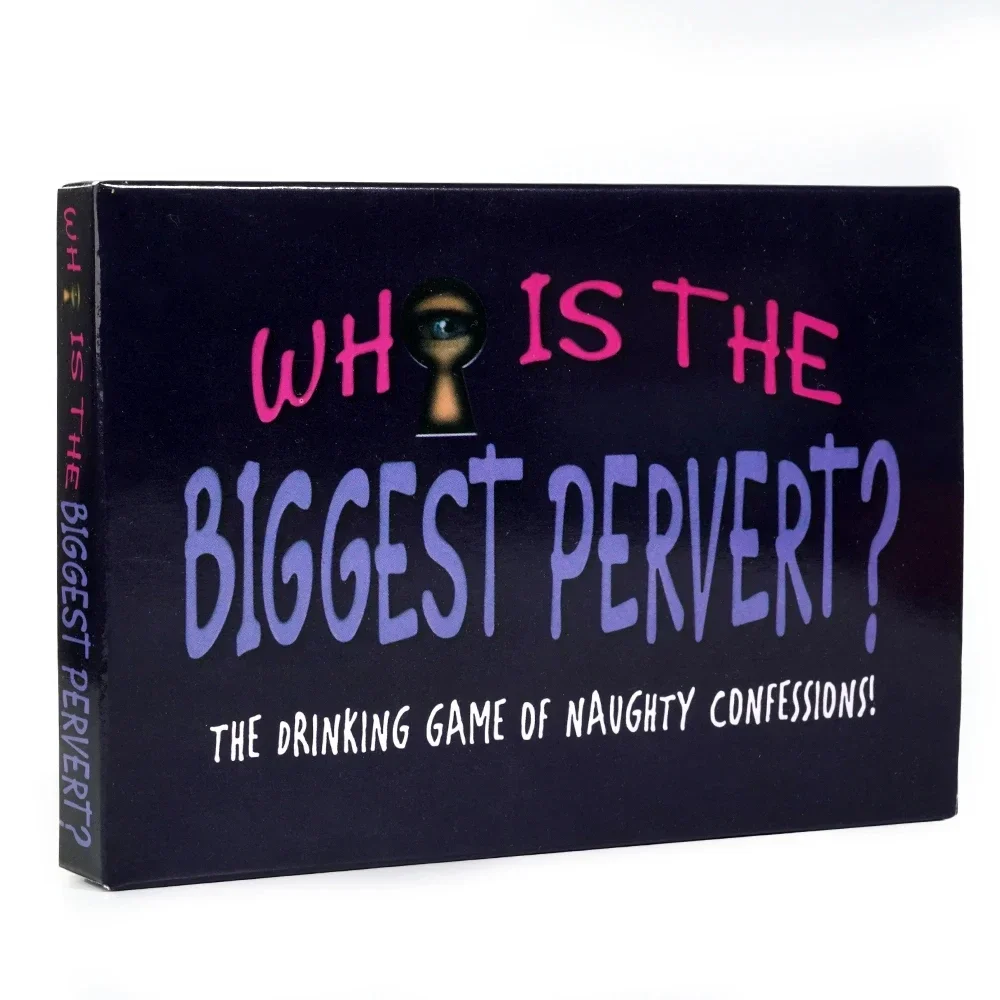 Newest Who Is The Biggest Pervert Card Game Popular Adult Board Game Party Game Questions