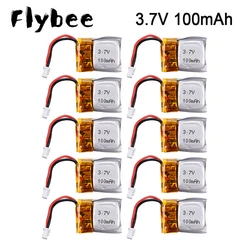 Batteria Li-po 3.7V 100mAh per FQ777-124 per Hubsan Q4 per Wltoys V272 V282 V292 Mini RC Quadcopter Drone batteria