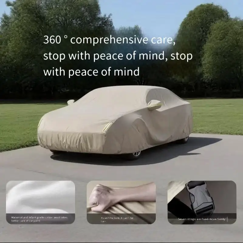 لكيا EV3 GT Line 2025 حماية خارجية غطاء الثلوج ظلة مقاوم للماء الغبار الخارجي أغطية السيارات #2