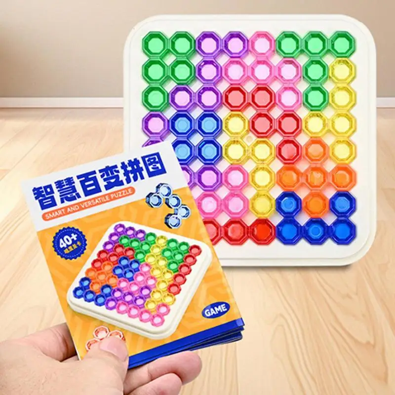 Children Education Toys Puzzle Geometric Blocks Sudoku Board Game 40 Challenges Montessori Logical Thinking Training Game