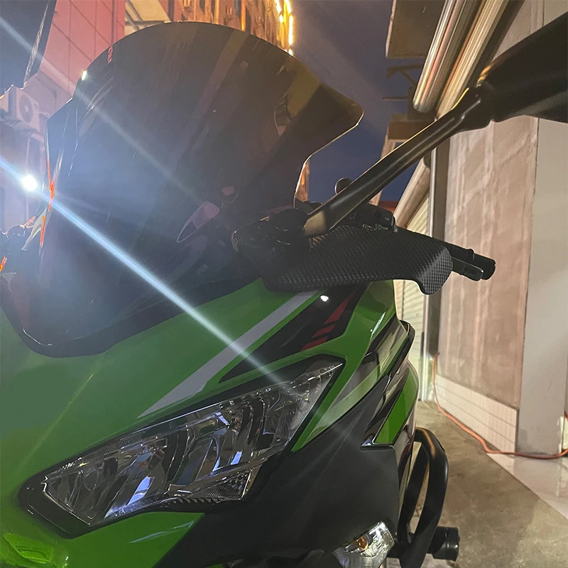 Rétroviseurs Moto Merautop SJ Lot De 2 Pour Ninja 250 300 400 650 ZX10R ZX6R - Alliage Aluminium Accessoire Moto Sportive Rétroviseurs Moto Merautop SJ Lot De 2 Pour Ninja 250 300 400 650 ZX10R ZX6R - Alliage Aluminium Accessoire Moto Sportive