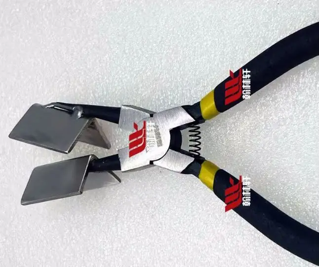 

NEW Lantern Burner Glass Pattern Tool, New Right Angled V-shaped Curved Petal Pliers