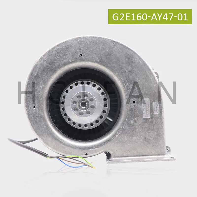 Original Metal frequency converter heat dissipation volute turbine centrifugal fan G2E160-AY47-01 230V