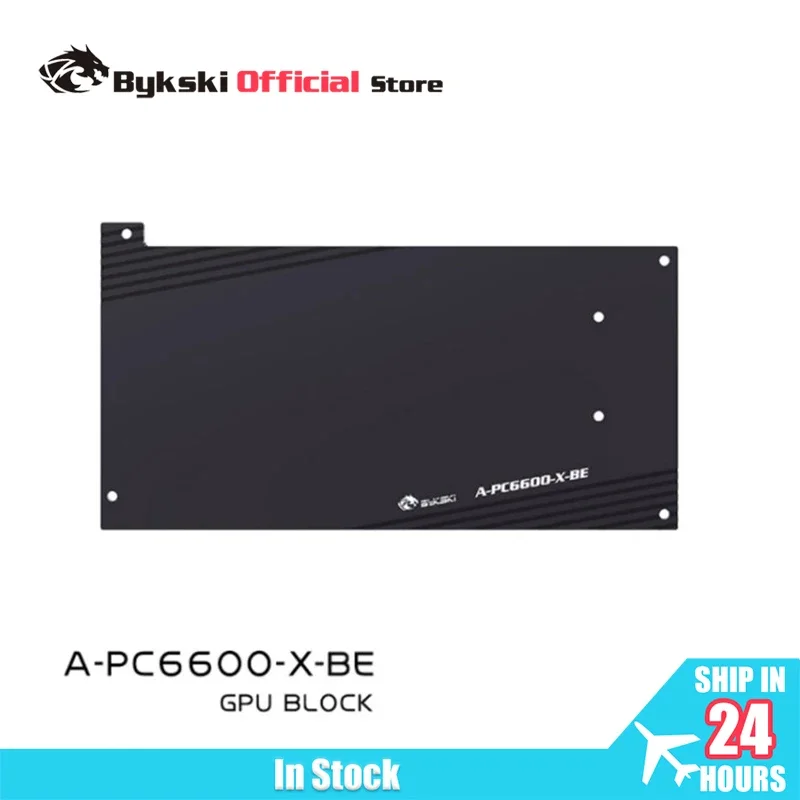 Bykski GPU Block for Powercolor Fighter AMD Radeon RX 6600 8GB Graphics Card / Three-layer Structure Design / A-PC6600-X