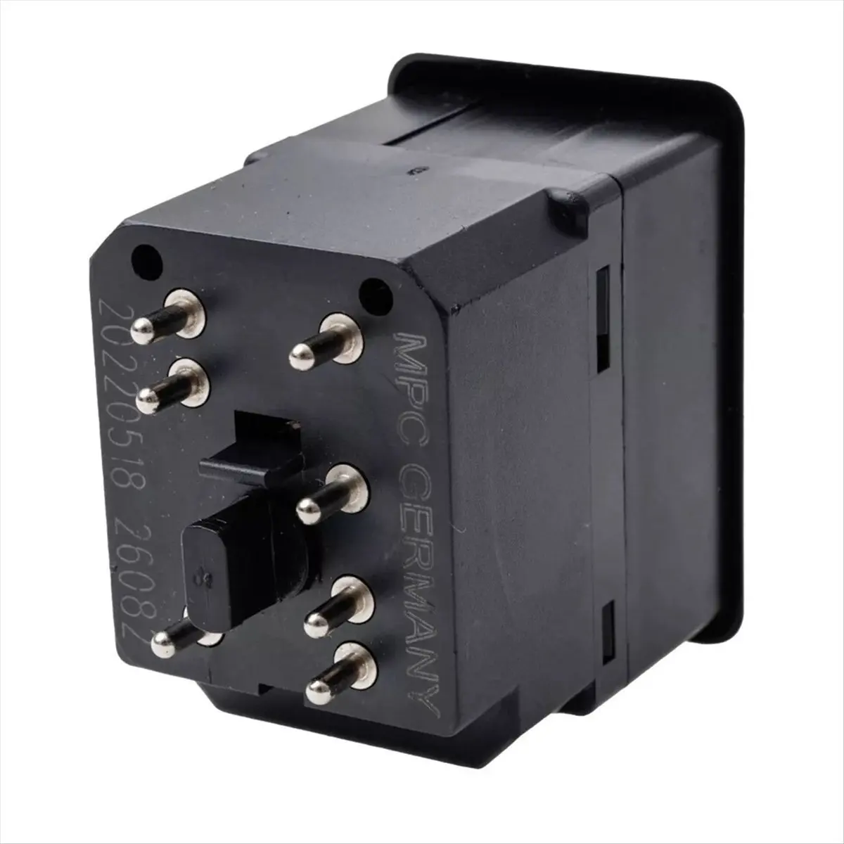 #21L Car Hazard Warning Light Switch,Car Hazard Flasher Switch 1238200205 for Mercedes-Benz 1977-1981 (Black & Red)