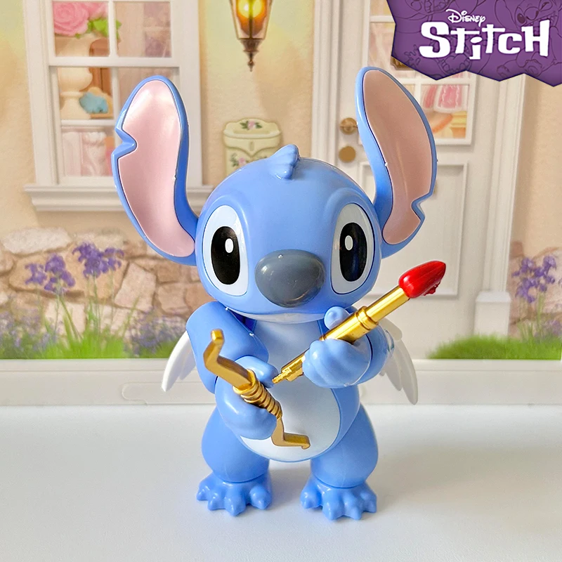 

Authentic Stitch Blind Box Cartoon Figurine Model Cute Table Top Gift for Girls And Children's Birthdays Trendy Collectible Toy