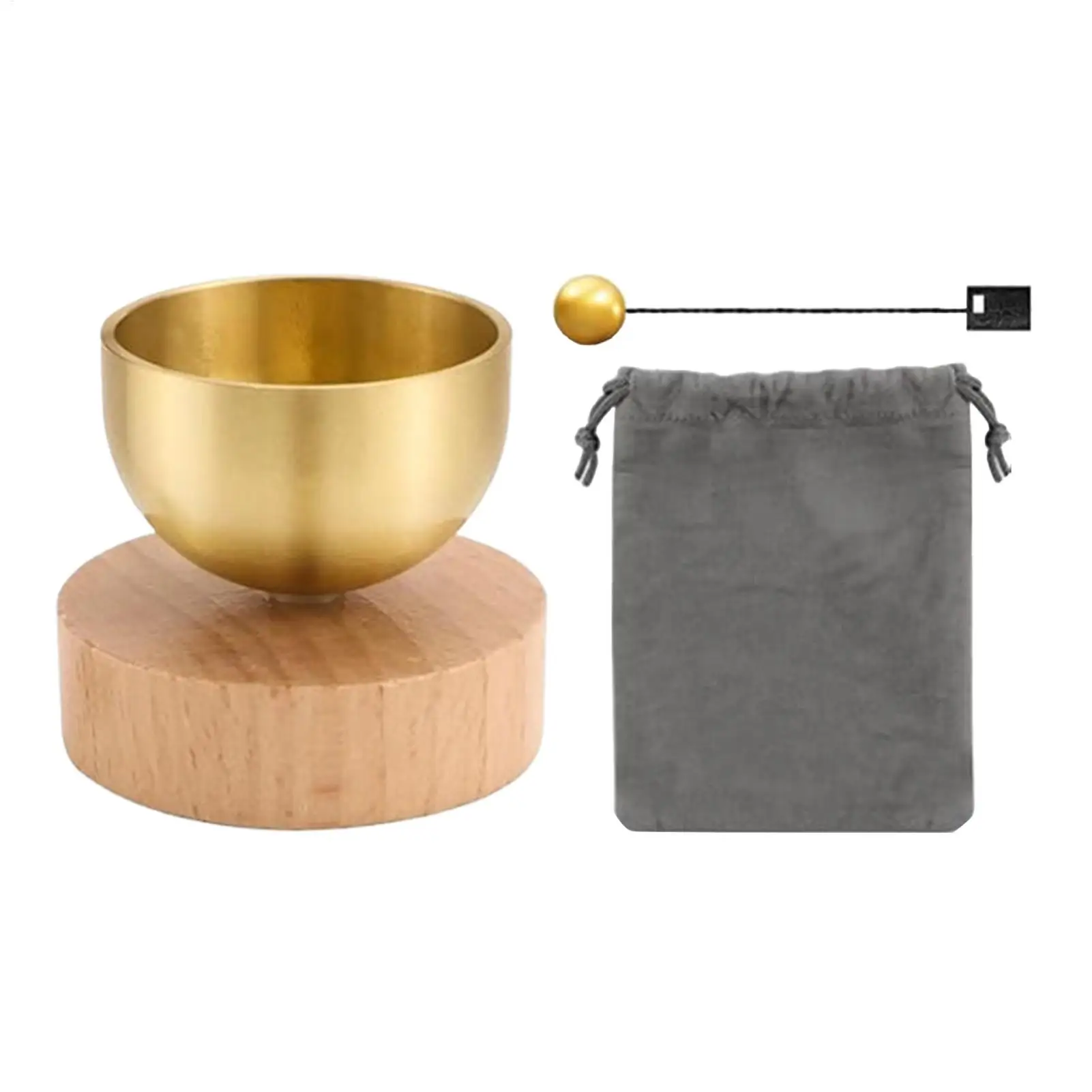 Singing Bowl Set Meditation Yoga Meditation Chanting Bowl Wind chime for Yoga Chakra Healing energy Mindfulness Stress Relief