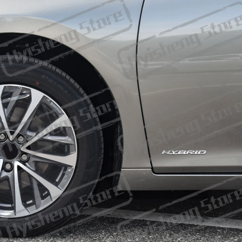 ملصق هجين لتصميم السيارات المعدنية ، شارة ، شعار جسم الصندوق الخلفي ، GC ، GS ، LC ، LC ، LS ، NX ، RC ، RX ، UX ، RX350 ، RX300 ، IS250 ، RX330 ، ES350 #5