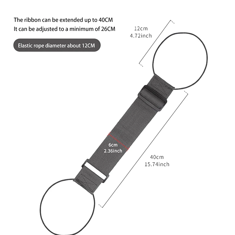 Correa elástica ajustable para equipaje, cinturón de seguridad para viaje