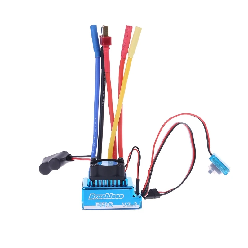 R/C Brushless Motor ESC Dustproof Controller Easy Assemble 45A/60A/80A/120A for RC for Play Vehicle 1:10 Model Rock Craw