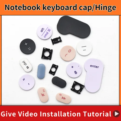 Imagen 2 del producto Reemplazo a estrenar Keycap tapa tijera Clip bisagra botón para Logitech K380 gris