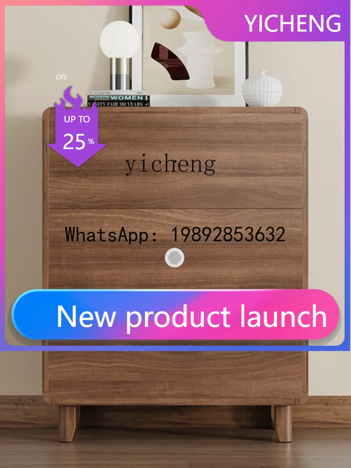 

LYY Shoe Cabinet Solid Wood Frame Indoor and Outdoor Corridor Entrance Cabinet Balcony Storage Cabinet