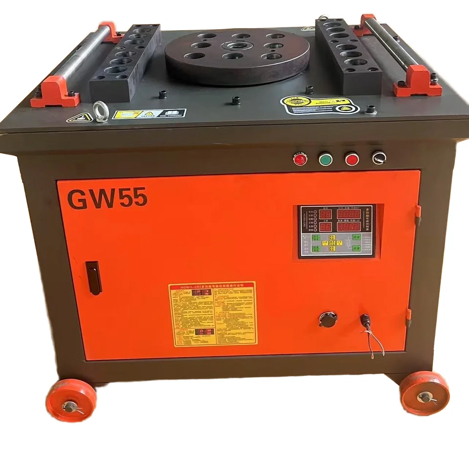 

CNC Semi-Automatic Tube Bender Rebar Steel Rod Bar Stirrup Bender Bending Machines For Construction