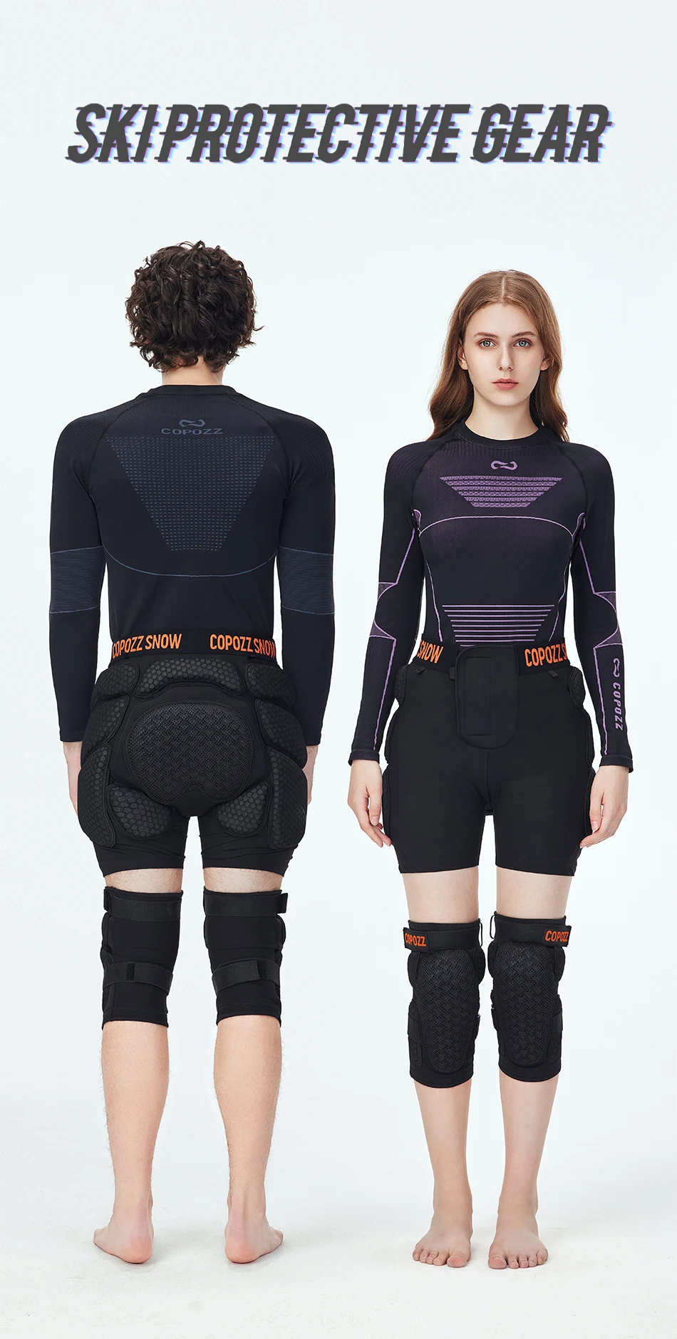 Benken EVA Pantaloni imbotti da sci Protezione da sci Equipaggiamento protettivo resistente alle cadute per pantaloncini intimi per sport all'aria aperta da snowboard Benken EVA Pantaloni imbotti da sci Protezione da sci Equipaggiamento protettivo resistente alle cadute per pantaloncini intimi per sport all'aria aperta da snowboard