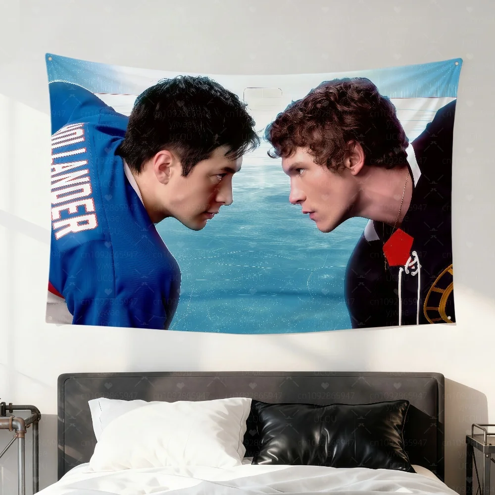2026 neue beheizte Rivalry Hockey Ilya beheizte Rivalry Humorou Flagge Wandteppich Schlafzimmer Wanddekoration Party Wandtuch Wandteppich