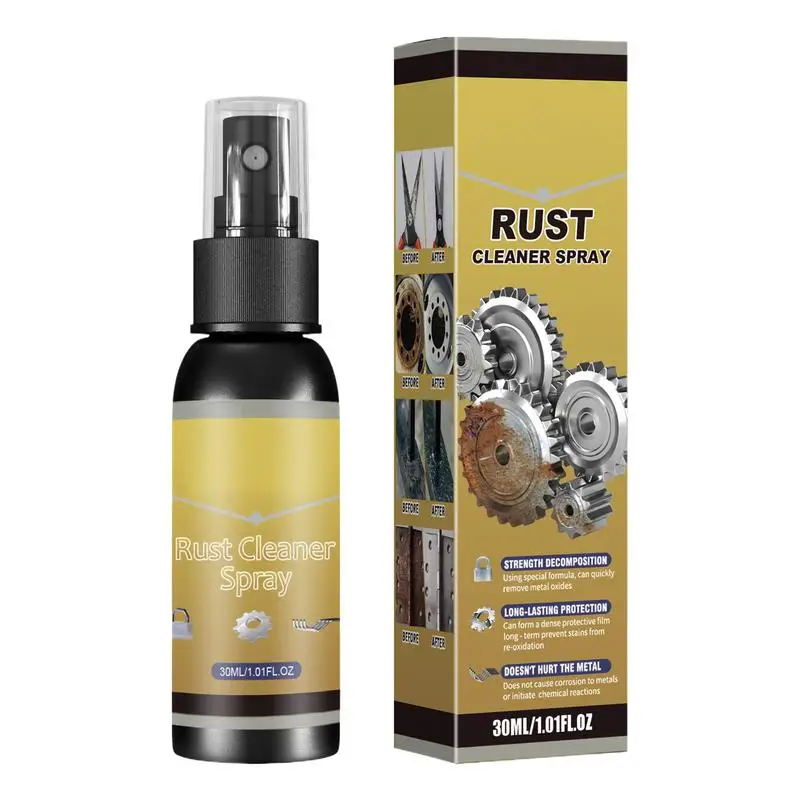 Rust Converter For Metal Stainless Steel Rust Remover 30ml Metal Rust Remover Rust Dissolver Practical Cast Iron Rust Remover