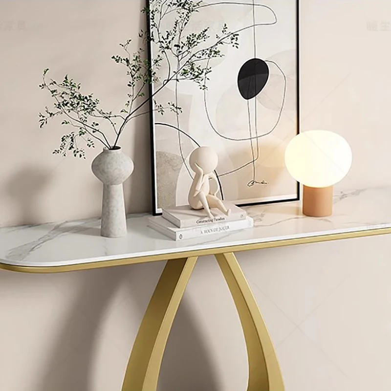 تصميم جمالي قابل للتحكم في طاولة المدخل الفاخرة والأنيقة والفريدة من نوعها من Tavolo Da Salotto Simpleo أثاث غرفة المعيشة #3