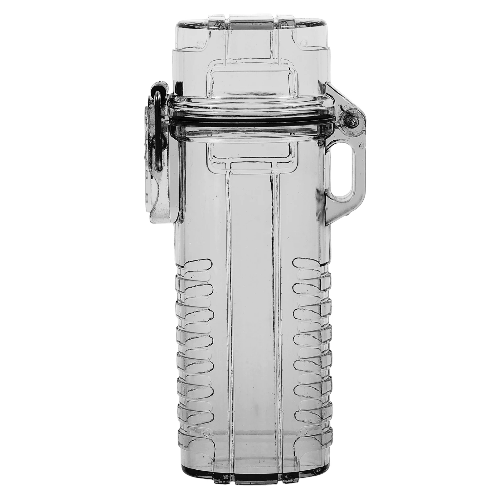 

Waterproof Lighter Case Clear Plastic Protective Cover Outdoor Survival Seal Pouch Hiking Camping Portable Holder Emergency