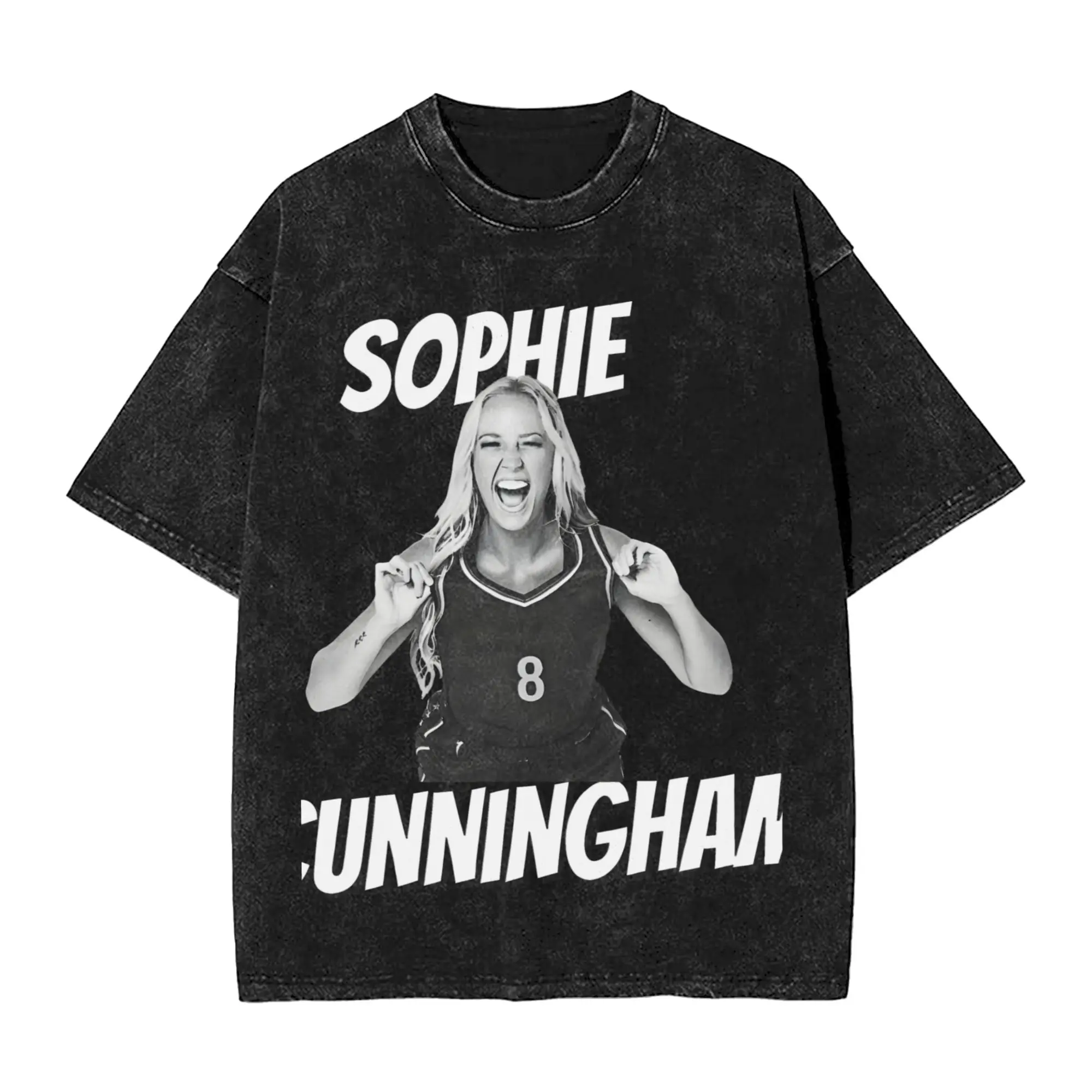Sophie Cunningham  T Shirt for Men 100% Cotton Leisure T-Shirts Round Neck  Tees Short Sleeve Clothing Printing