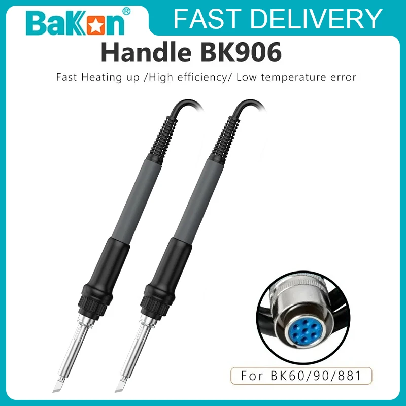 Bakon BK906 Soldering Station Handle Soldering Tip Welding Tools Welding Station Handle