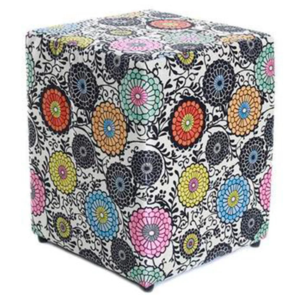 45cm Square Puff Decorative Printed Bf Mattons