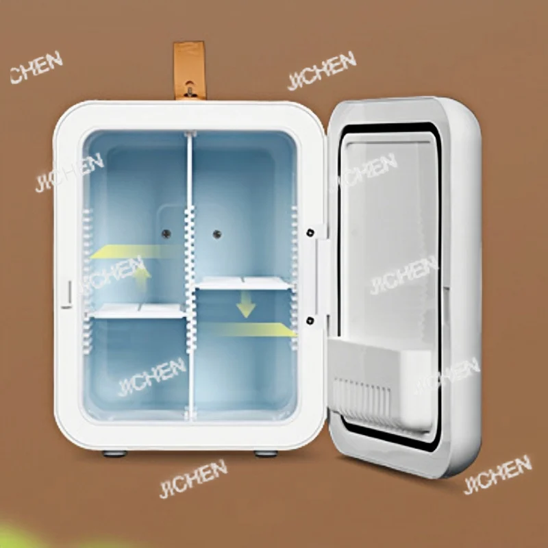 

Автомобильный холодильник двойного назначения на 6 л, мини-морозильная камера для хранения молока с бытовым охлаждением и подогревом, небольшое пространство для красоты и косметики