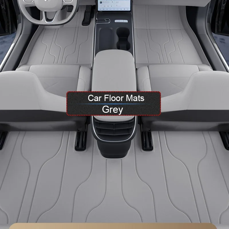 

Custom Nappa Leather Anti-Slip Car Foot Protect Mat Luxury Waterproof Floor Pad Interior Accessory For NIO ET5T 2024-Present