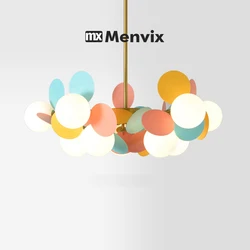 Nordic Modern Ceiling Lamp Personality Creative Living Room Dining-Room Lamp Maca Dragon Net Red Ins Room Lamp Children Bedroom