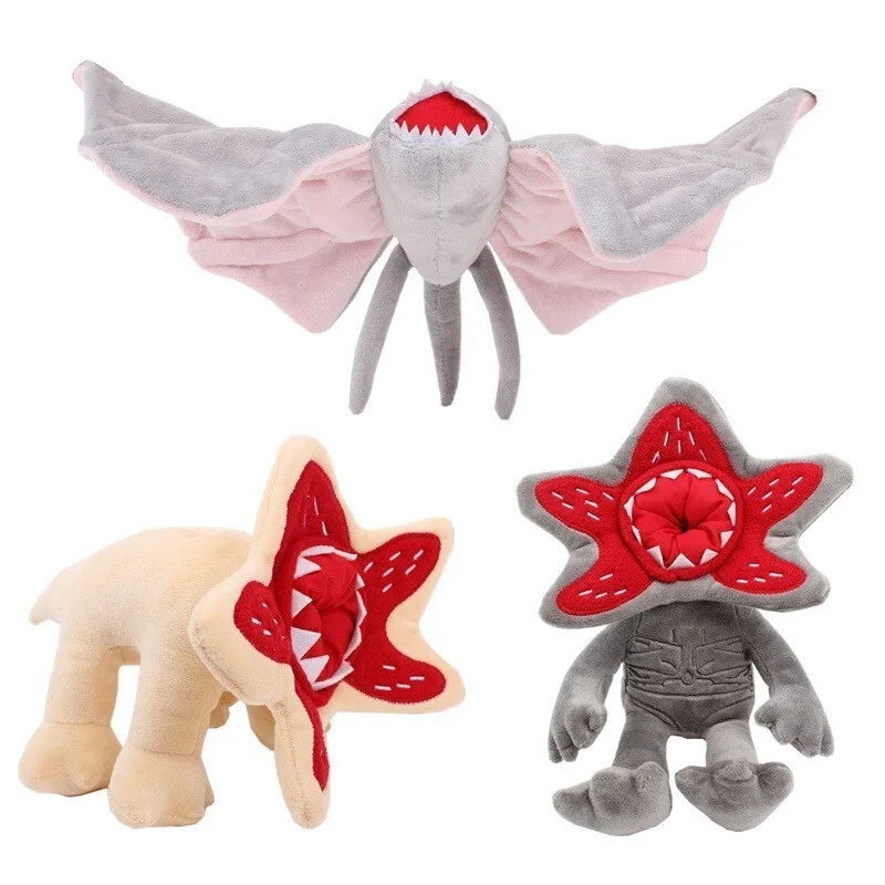 Nuevo monstruo planta carnívora juguete de peluche Kawaii dibujos animados Bat Snot Boy Demogorgon muñeco de peluche decoración de la habitación regalo de Navidad para niños