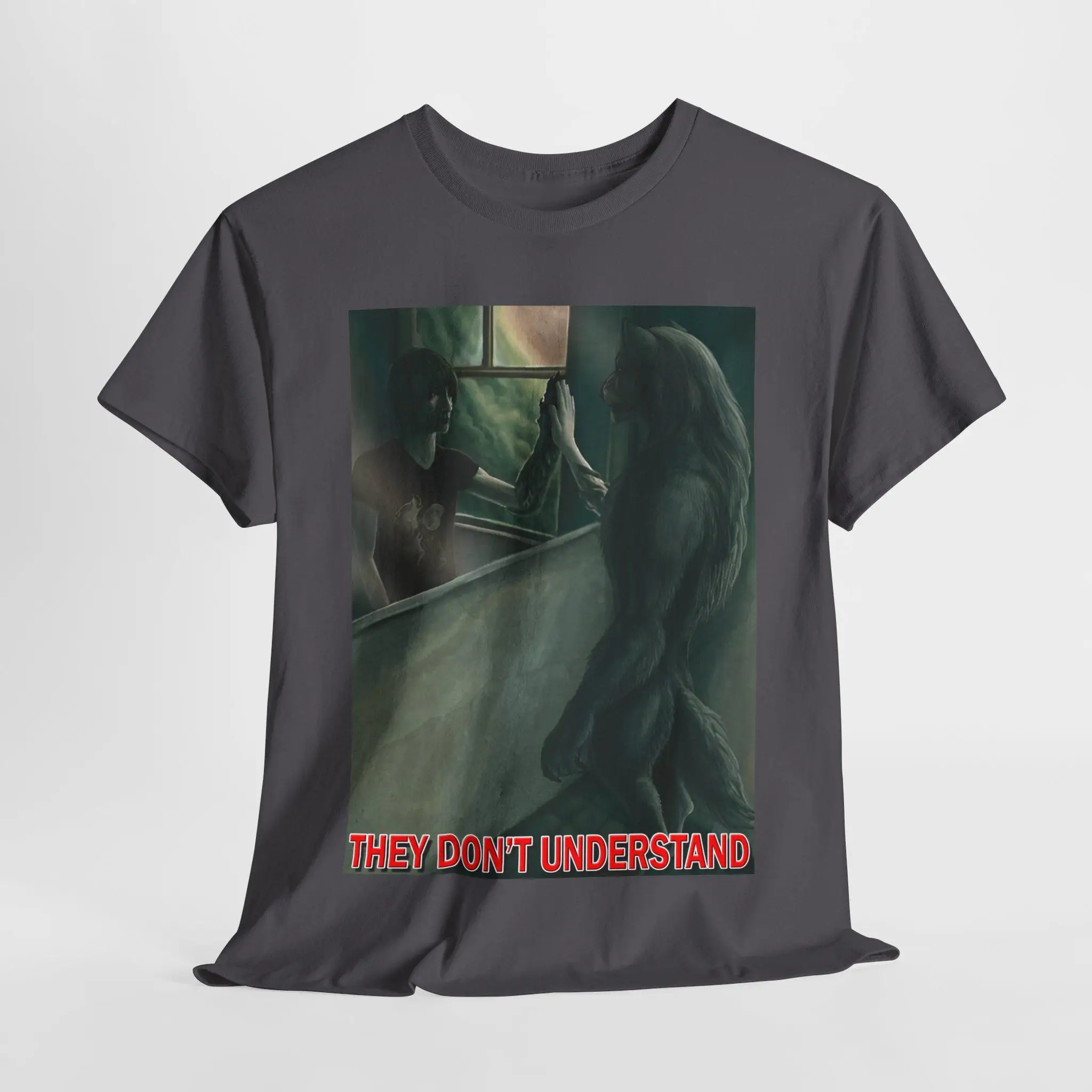 They Don't Understand Funny Alpha Wolf Meme T-Shirt Men's and Women's Short Sleeve Cotton Tees Y2k Shirt Summer Men Clothing