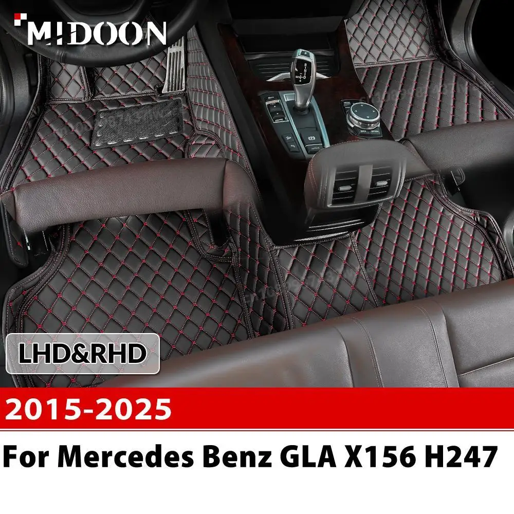 

Для Mercedes Benz GLA class X156 H247 2015-2025 автомобильный напольный коврик автомобильный ковер чехол аксессуары для интерьера защитные