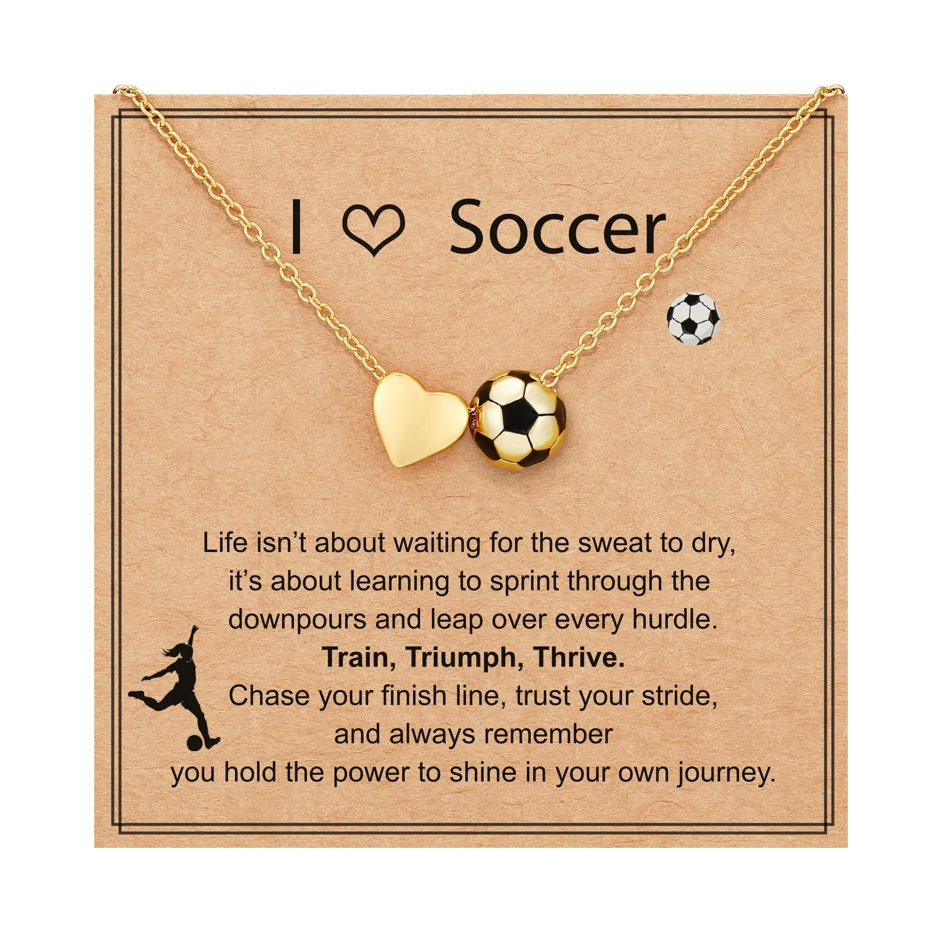Collar de Softbol/Voleibol/fútbol/Basketball para mujer colgante de corazón de bola accesorios deportivos collares regalos de joyería