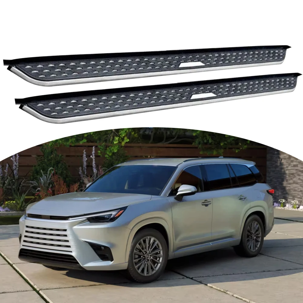 

Running Board Side Step nerf bar Pedal Protector fits for All New Lexus TX 2024 Side Step Rail Board 2 pcs