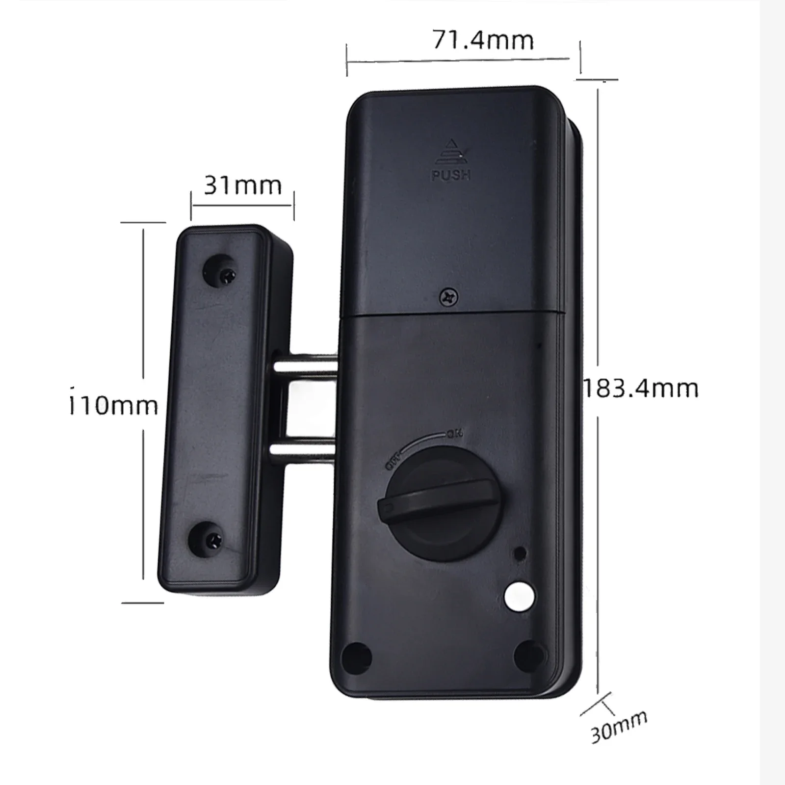 

Smart Invisible Door Lock With Punch Free Wood Door Lock APP IC Card Unlock Electronic Lock Indoor Burglar Door Locks