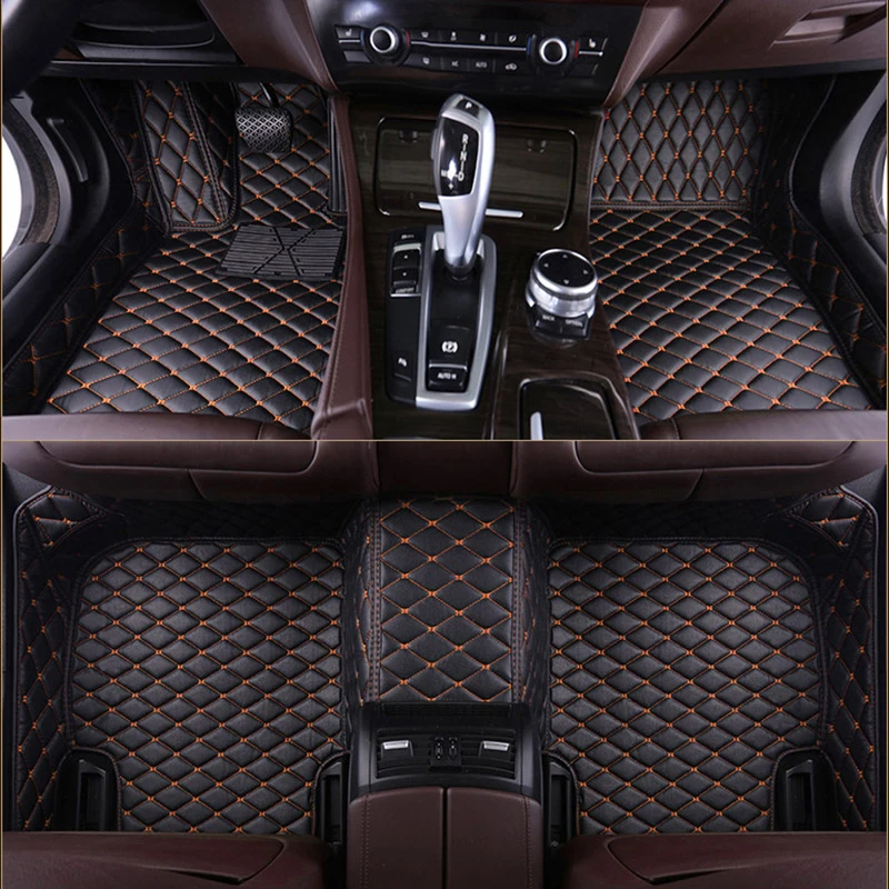 

Custom Car Floor Mats for JAGUAR all models E-Pace F-Type I-Pace Coupe XF XJ6 XJ8 XJL XK Interior Details Accessories Carpet