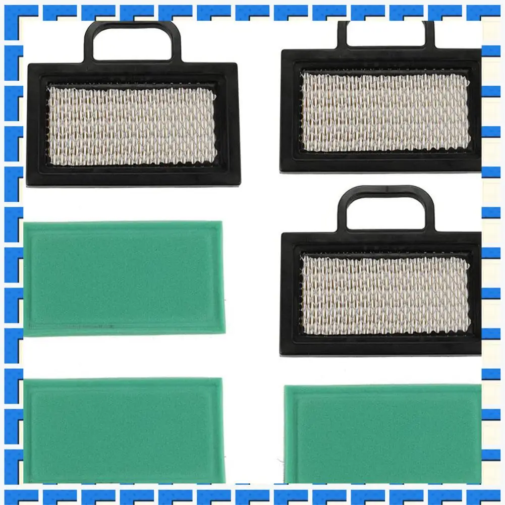

ABNG 3Sets 499486 Air Filter Kit For 499486S 698754 Intek V-Twin 18-26 HP Tractor Lawn Mower Pre-Filter 273638 273638S