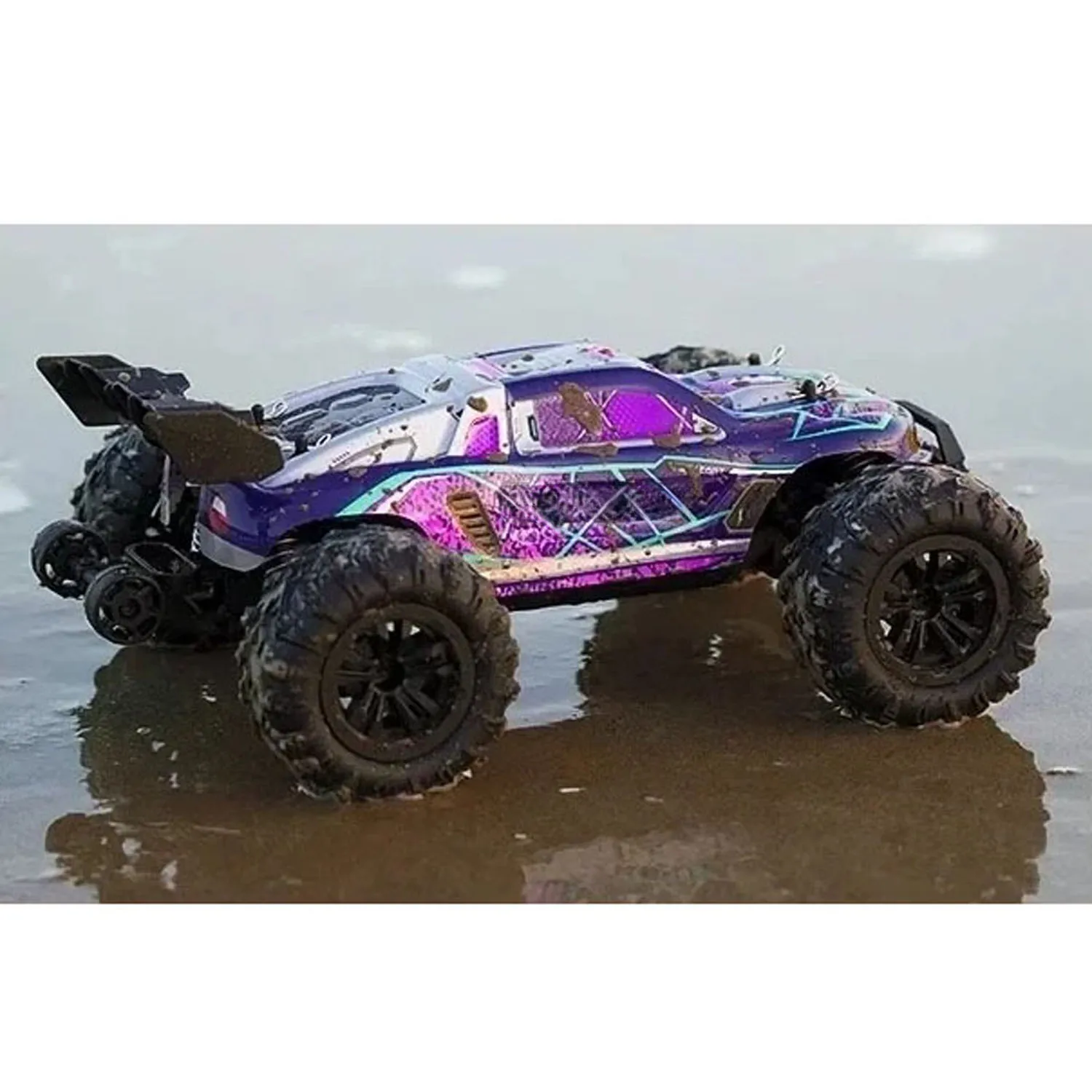 

1/16 38 км/ч SCY 16101 4WD RC Monster Truck Внедорожник Металлический приводной вал Независимая подвеска Модель автомобиля Игрушки на открытом воздухе