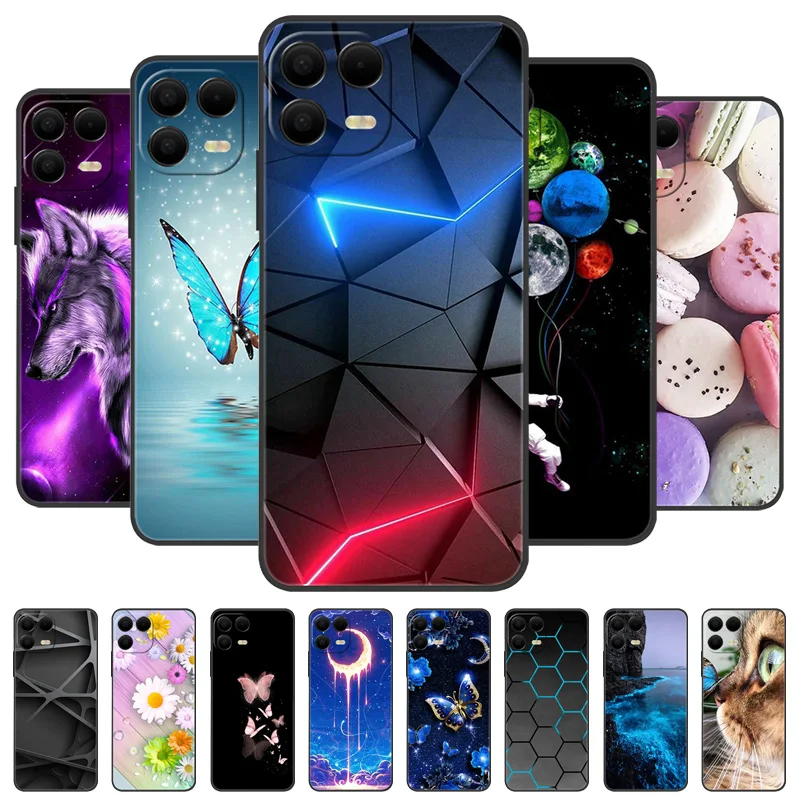 Funda Protectora Antigolpes de TPU Suave para T-Moble REVVL 8 Pro, Carcasa Trasera de Silicona para T-Moble T Phone 3 Pro, Fundas para Teléfono Phone3 Pro, Capa Bonita