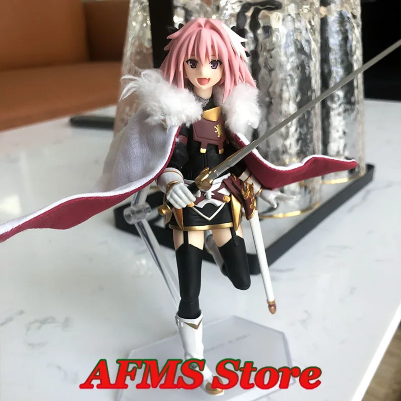 1/12 Scale Mobile Suit Girl Astolfo Cloak Anime Magical Girl White Fur Collar Cape Fit 6Inch Women Soldier Action Figure Model