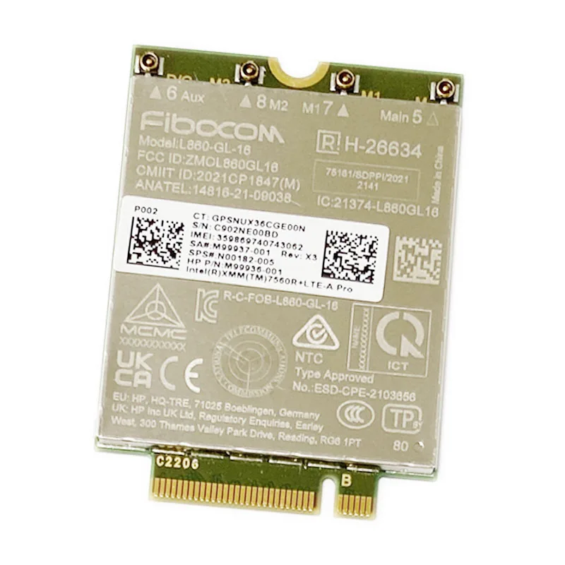 Fibocom L860-GL-16 LTE CAT16 Mô Đun Cho 4G 5G Module