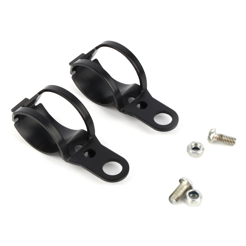 Motorbike Turn  Bracket Clamps Motorbike Turn  Mount Bracket 30-43mm Fork Relocation Clamps Black HNH