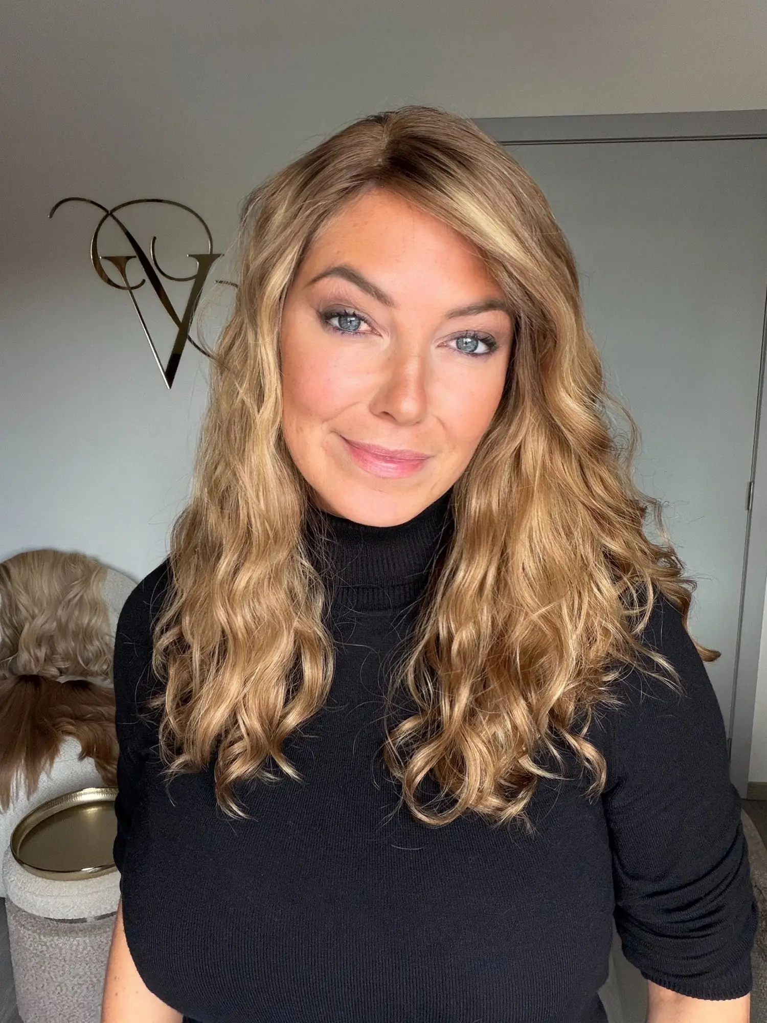 عالية الجودة الدافئة العسل شقراء يسلط الضوء على HD الدانتيل الاصطناعية تأثيري الباروكات 13*4 عالية الوضوح غلويليس شعر مستعار المصنع الأصلي الشعر #4